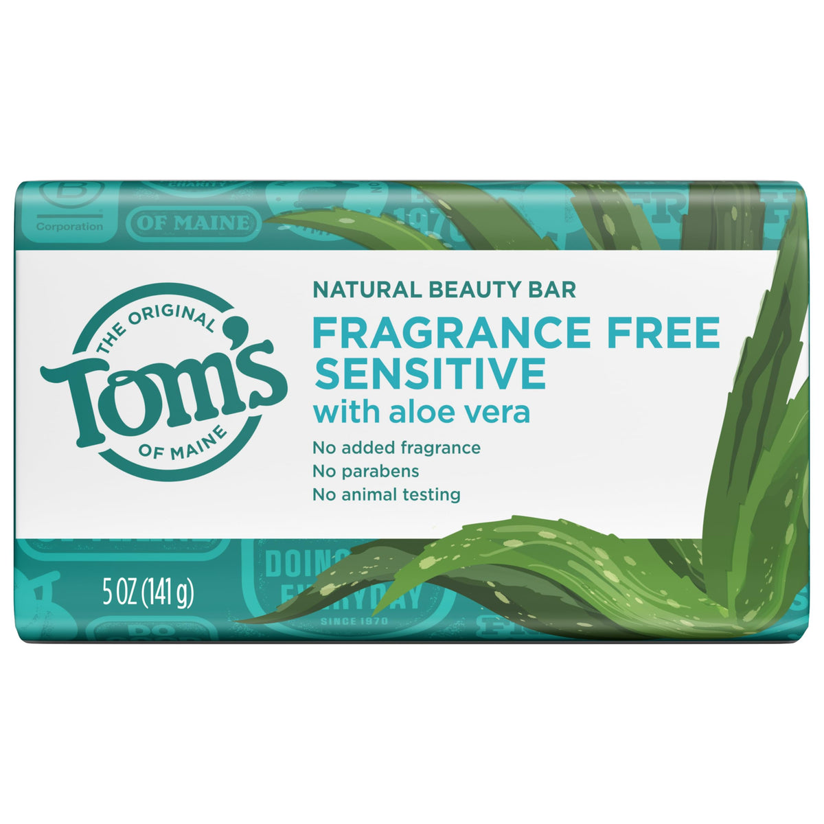 Tom's of Maine ingredient label detail showing transparency and clean ingredient benefit