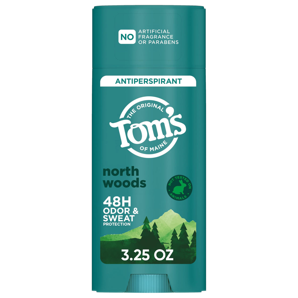 Tom's of Maine front packaging showing product name and scent benefit