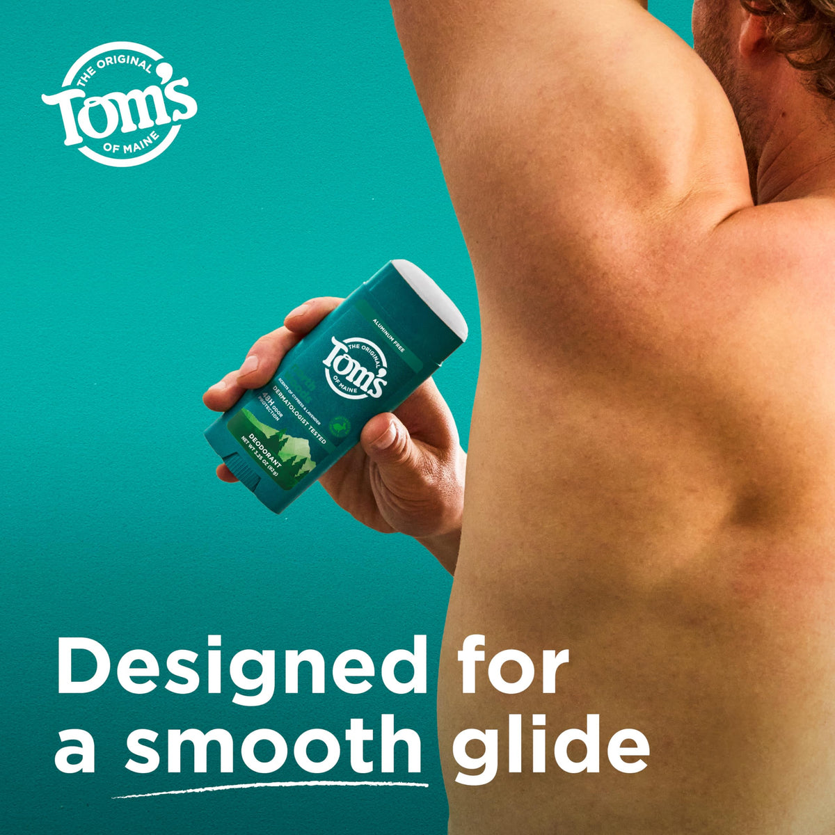 Tom's of Maine in gym bag ready for post-workout freshness