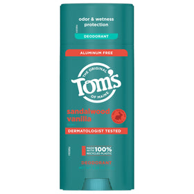 Tom's of Maine scent concept with sandalwood and vanilla notes for warm aroma