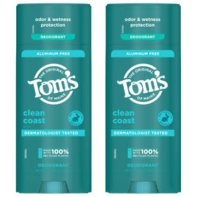 Tom's of Maine stick held in hand showing size and portability benefit