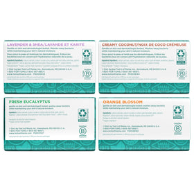 Tom's of Maine soap in toiletry bag showing travel-ready convenience benefit