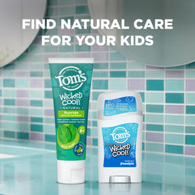 Tom's of Maine recyclable packaging detail promoting eco awareness