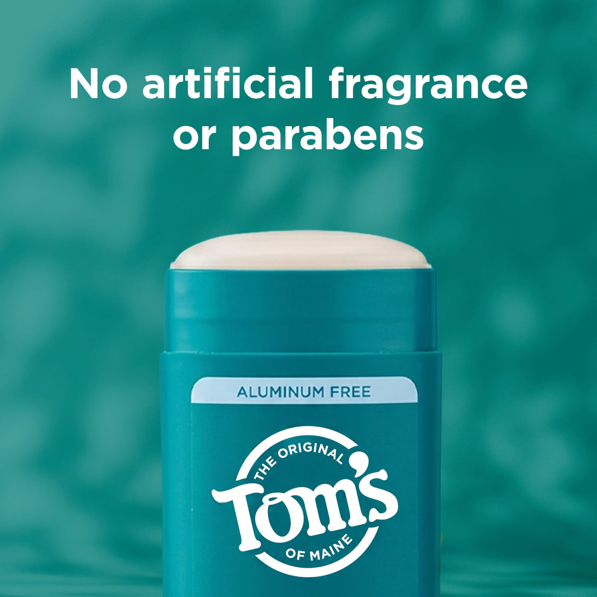 Tom's of Maine texture on skin showing clear application and no residue