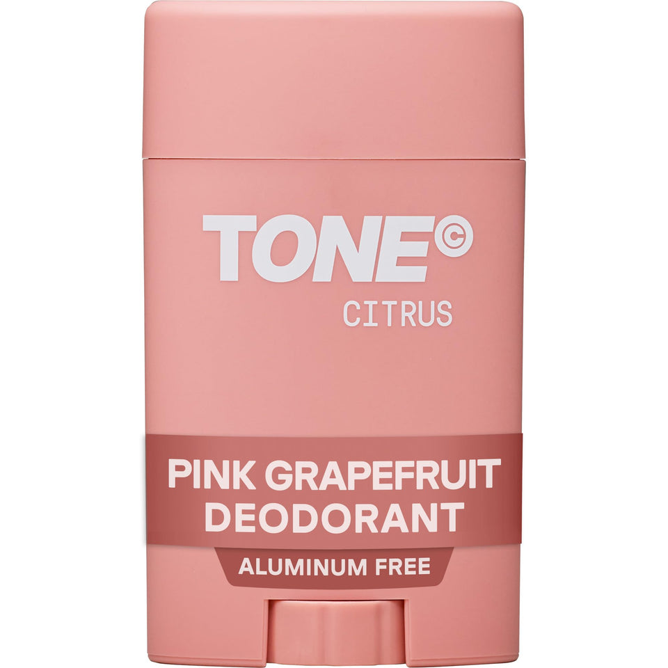 TONE Citrus front packaging showing stick and fragrance, highlights fresh scent benefit