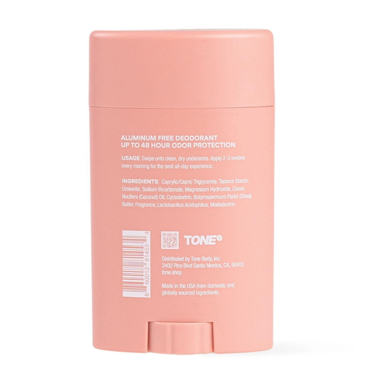 TONE Citrus next to travel items and other TONE products, shows portability and layering