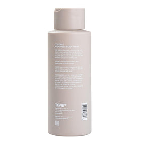 TONE size comparison with bottle next to toiletries showing volume