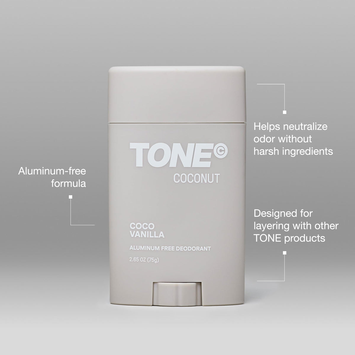TONE deodorant in bathroom illustrating daily routine convenience