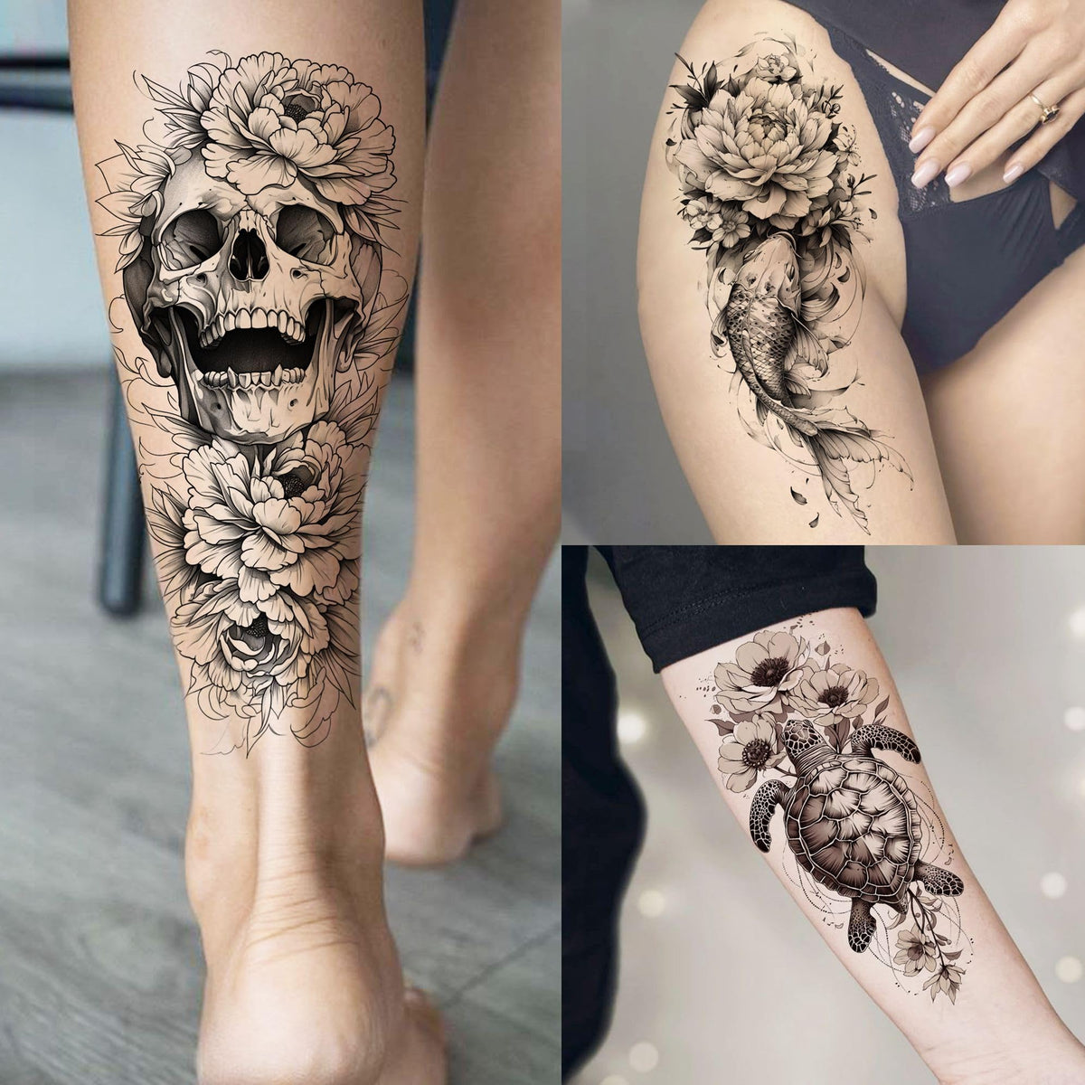 Toneoldshu tattoo applied on forearm during demo, clean finish for event-ready wear