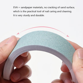 Tonokails seven-sided polisher closeup showing multi-surface design for progressive shine benefit versatility