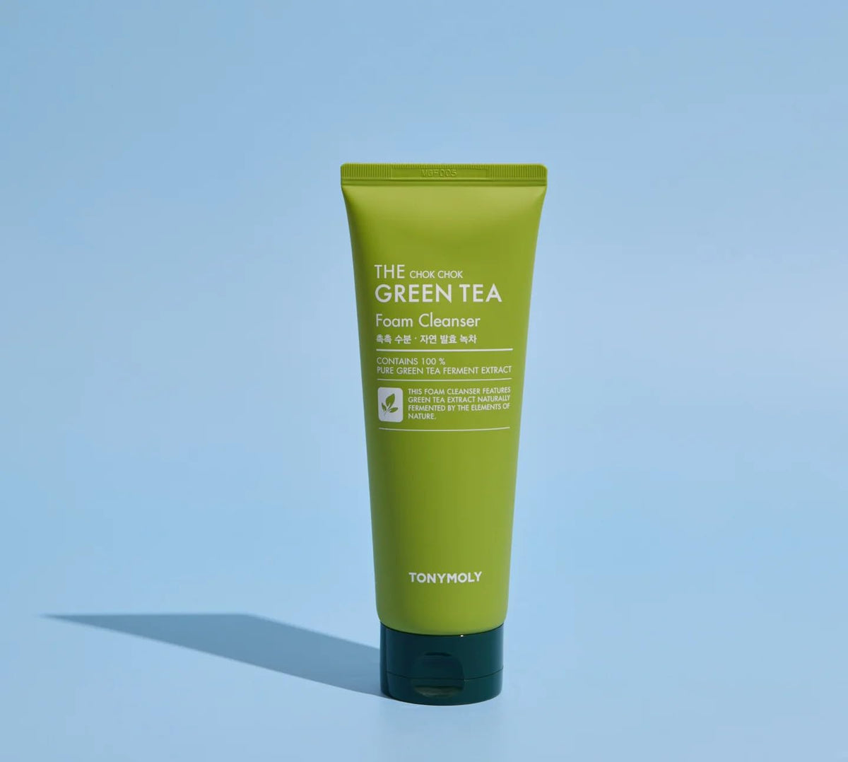 TONYMOLY creamy foam texture close-up illustrating rich lather and gentle cleansing