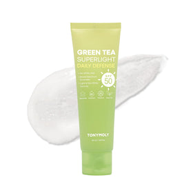 TONYMOLY front packaging showing SPF 50+ protection and benefits