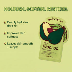 TONYMOLY product label showing variant names and quick selection guidance