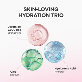 TONYMOLY milky toner texture pouring to show lightweight hydration