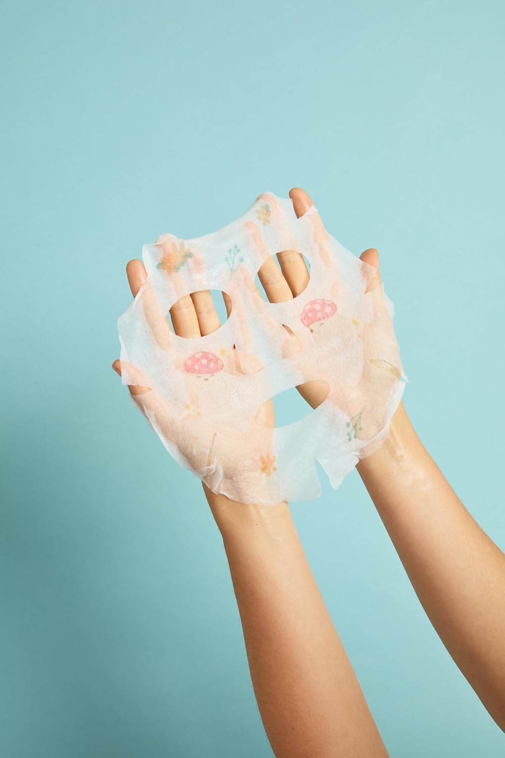 TONYMOLY essence texture on hand demonstrating hydrating, fast-absorbing finish