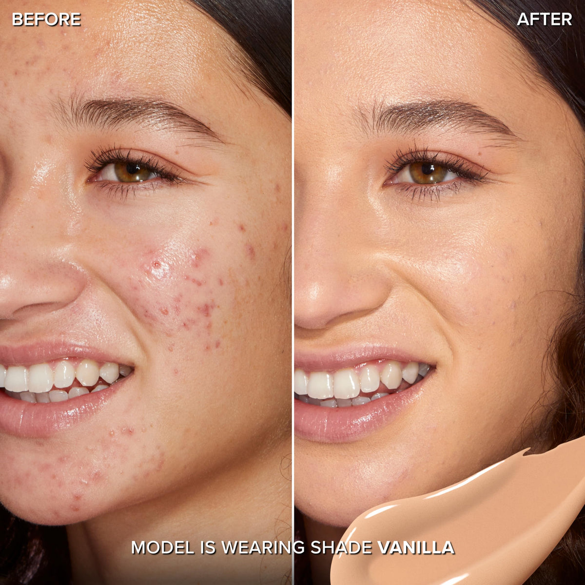 Too Faced applicator close-up demonstrating precise placement and control