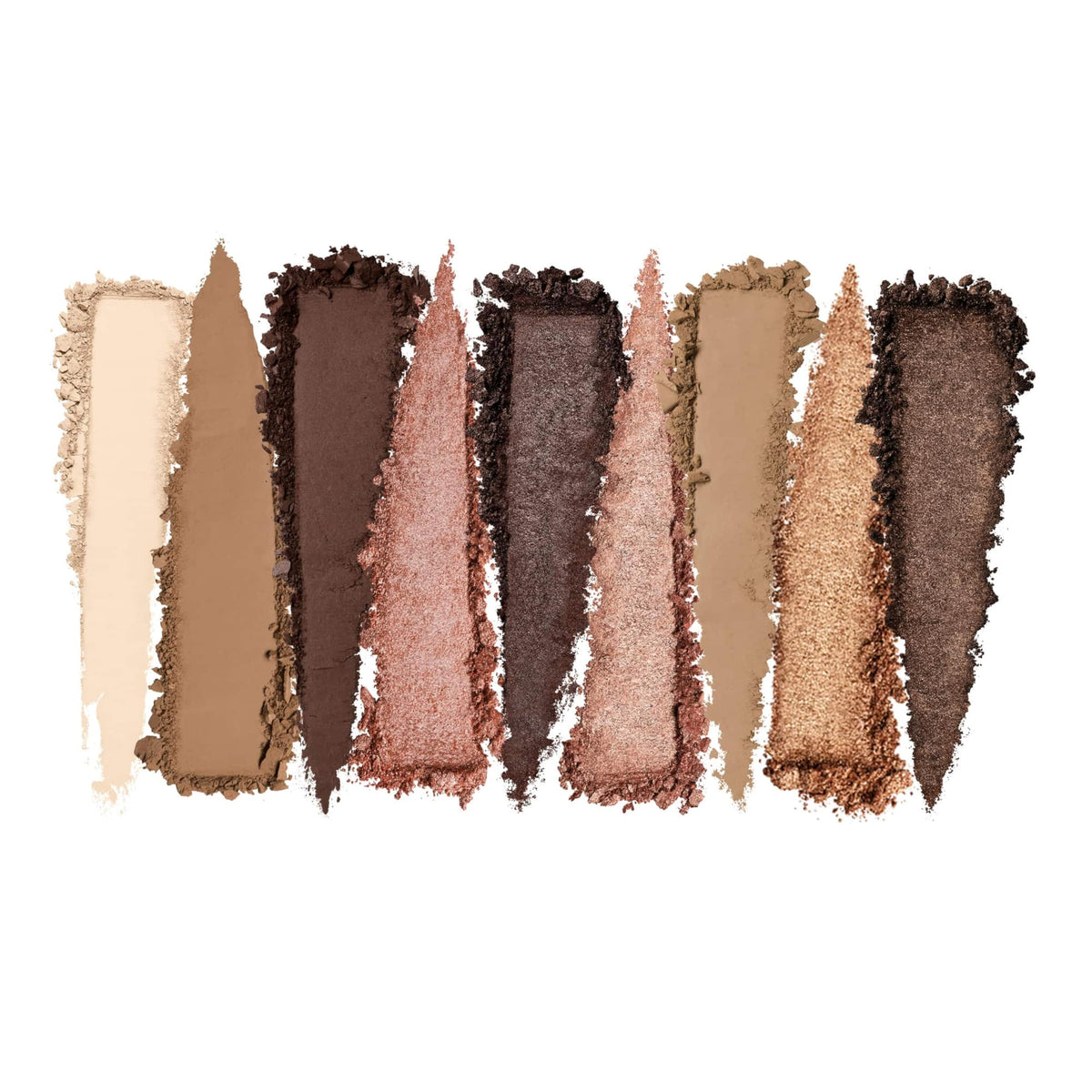 Too Faced close-up of pan textures showing creamy, pigmented finishes