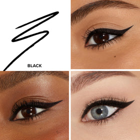 Too Faced close-up of pencil tip demonstrating precise sharpness benefit