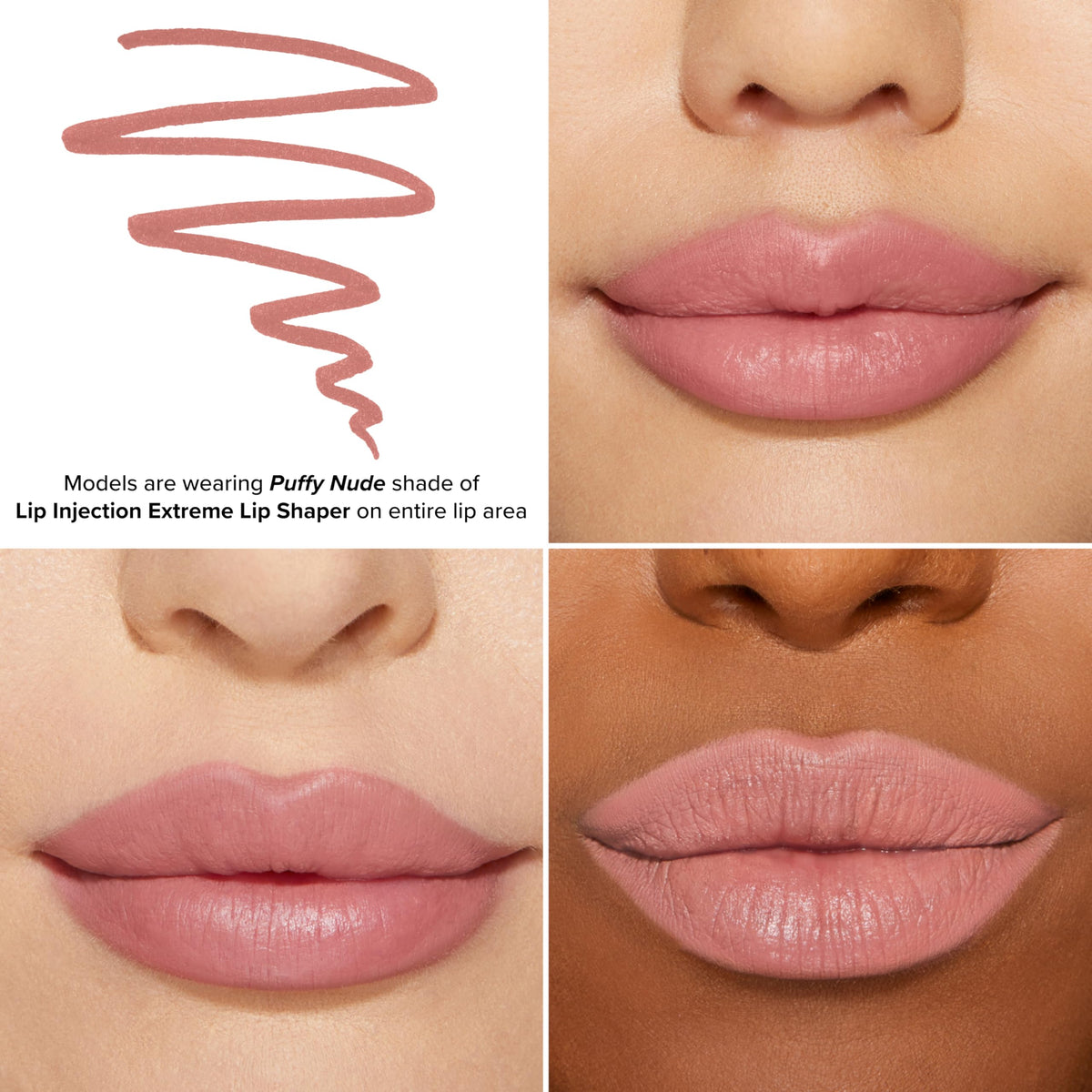 Too Faced close-up of pencil tip for precise lining and easy control