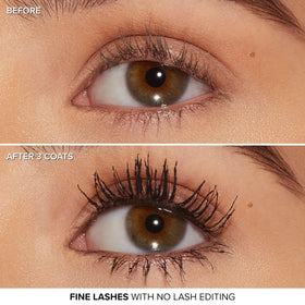 Too Faced open tube showing creamy texture for buildable layering