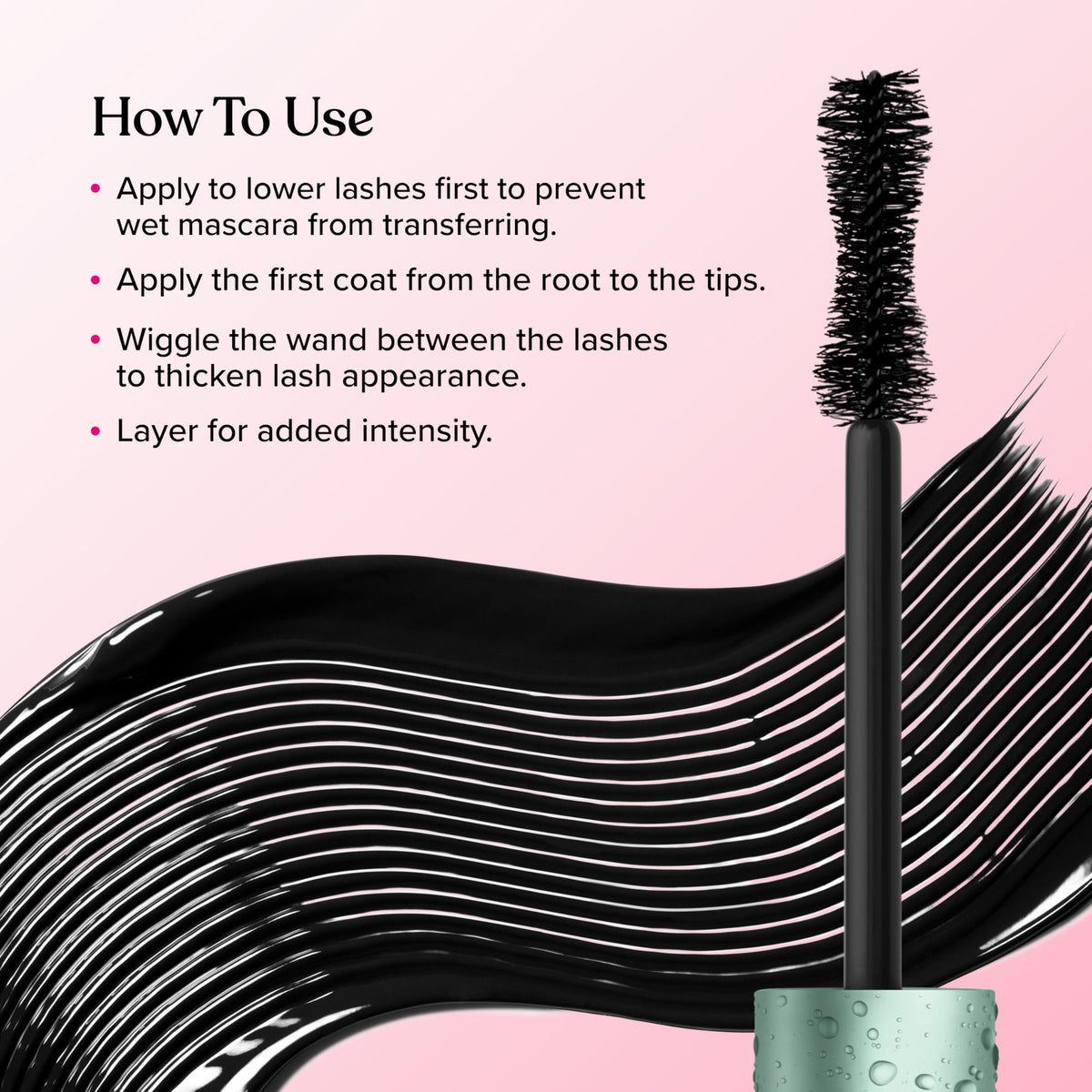 Too Faced product held in hand showing size and portability