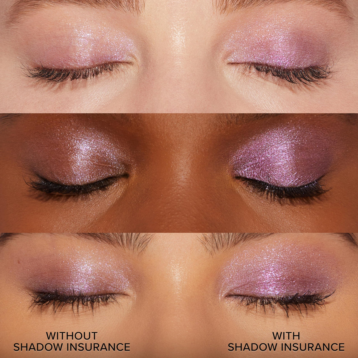 Too Faced close-up of doe-foot applicator demonstrating precise, mess-free application