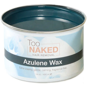 Too Naked front jar view showing product and clear label, professional presentation