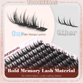 TOOCHUNAG spread of 12mm to 20mm clusters showcasing length range for customizable looks
