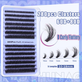 TOOCHUNAG tweezers holding a cluster for precise application