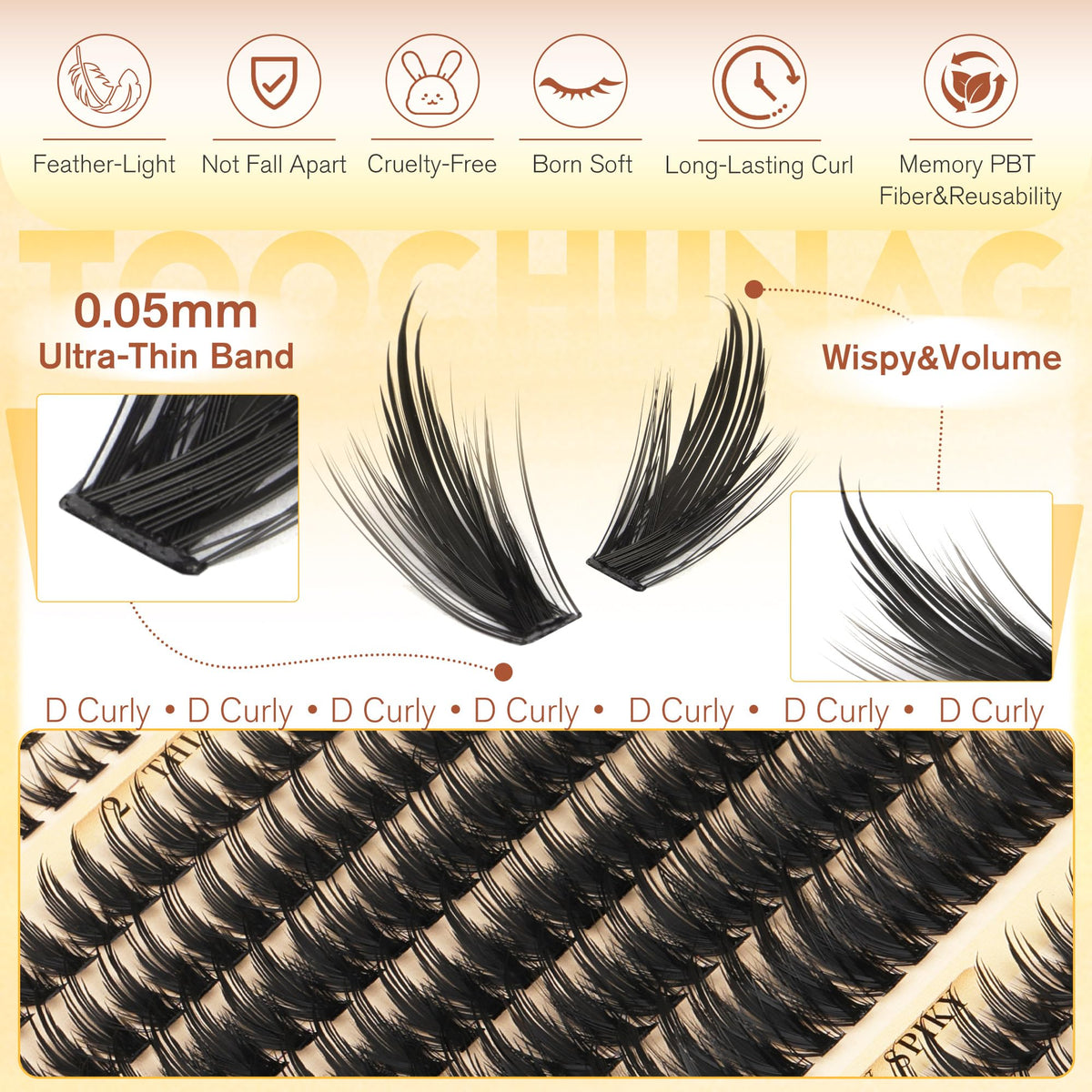 TOOCHUNAG before and after application showing enhanced eyes