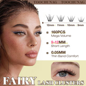 TOOCHUNAG arranged 9-10-11-12mm clusters showing layered length benefit