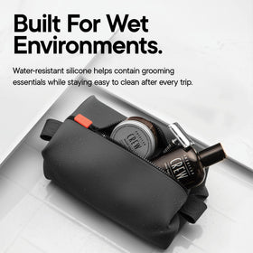 TOOLETRIES open Koby displaying single compartment for organized storage