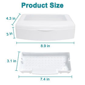 TOPCOMWW sterilizer box with tweezers and nippers inside showing organized soaking