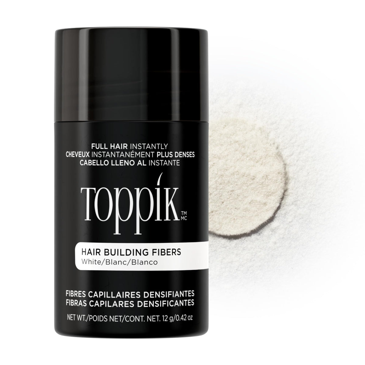 TOPPIK front bottle white showing packaging and quick benefit
