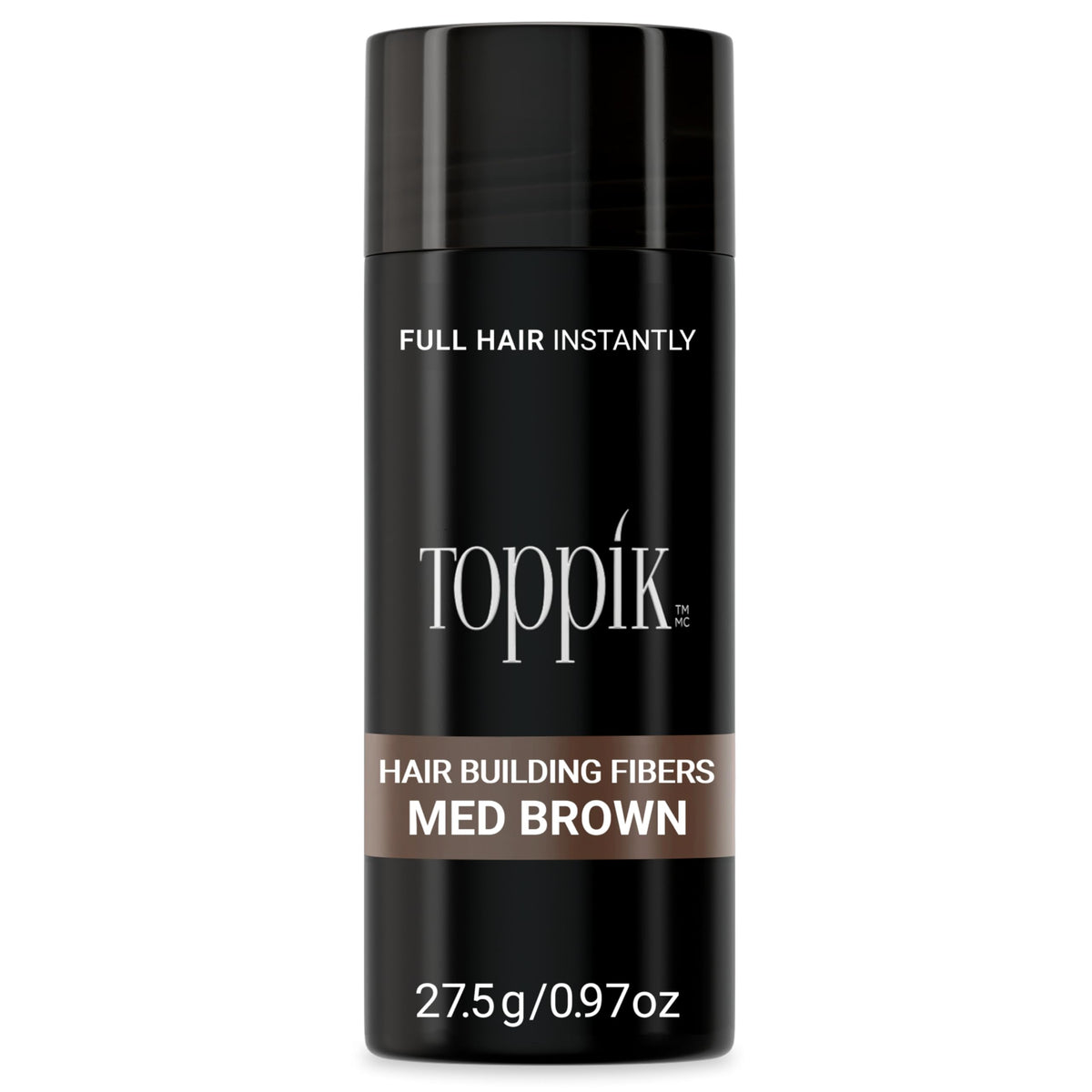 Toppik keratin fiber close-up texture illustrating natural blend benefit
