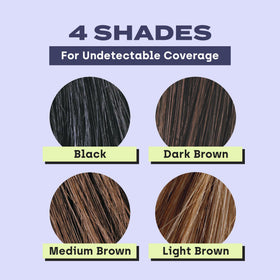 TOPPIK label detail highlighting shade information and usage benefits