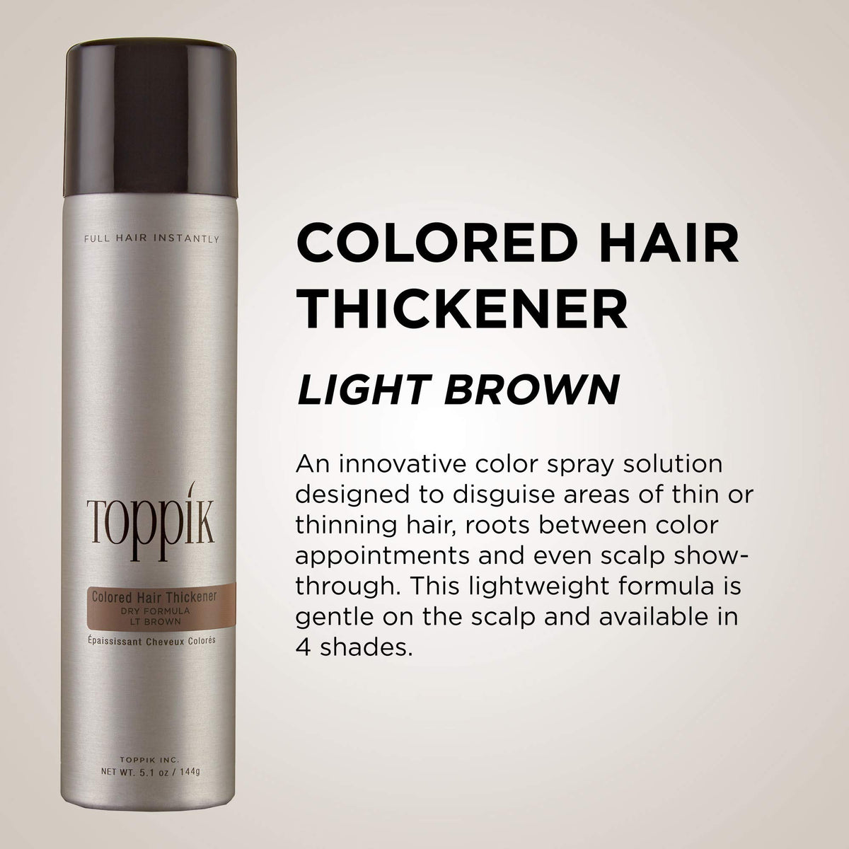 TOPPIK spray nozzle detail for controlled root touch-up application