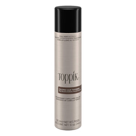 TOPPIK medium brown front packaging and product benefit instant coverage