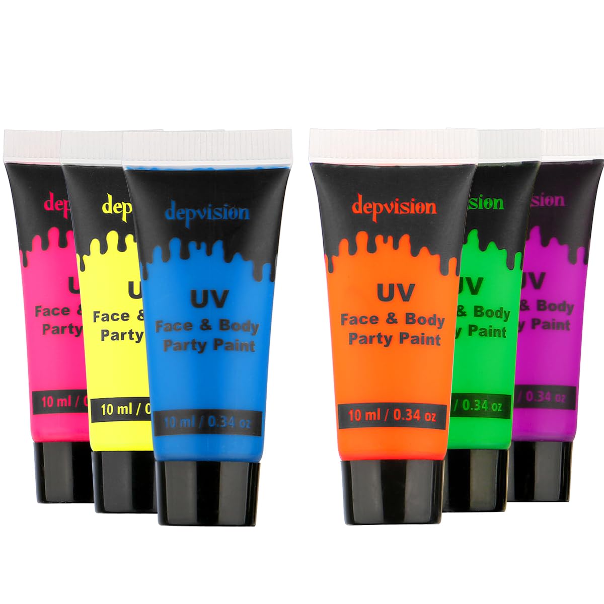 torbers Depvision washing paint off skin with soap illustrating easy removal