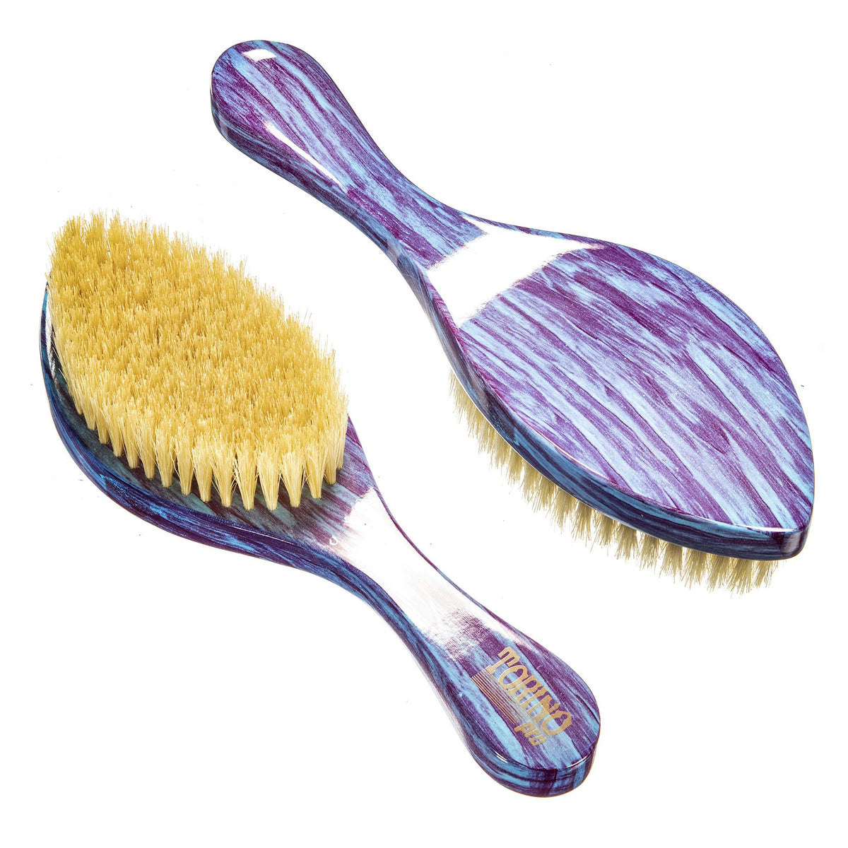 TORINO PRO WAVE BRUSHES BY BRUSH KING curved head angle for scalp contouring