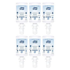 Tork front packaging showing refill bottles and product name for easy identification and restocking