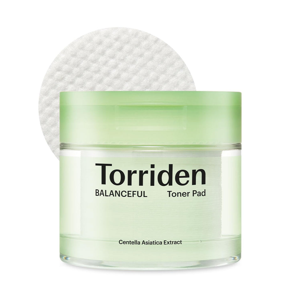 Torriden jar front view showing product and label, highlights convenience