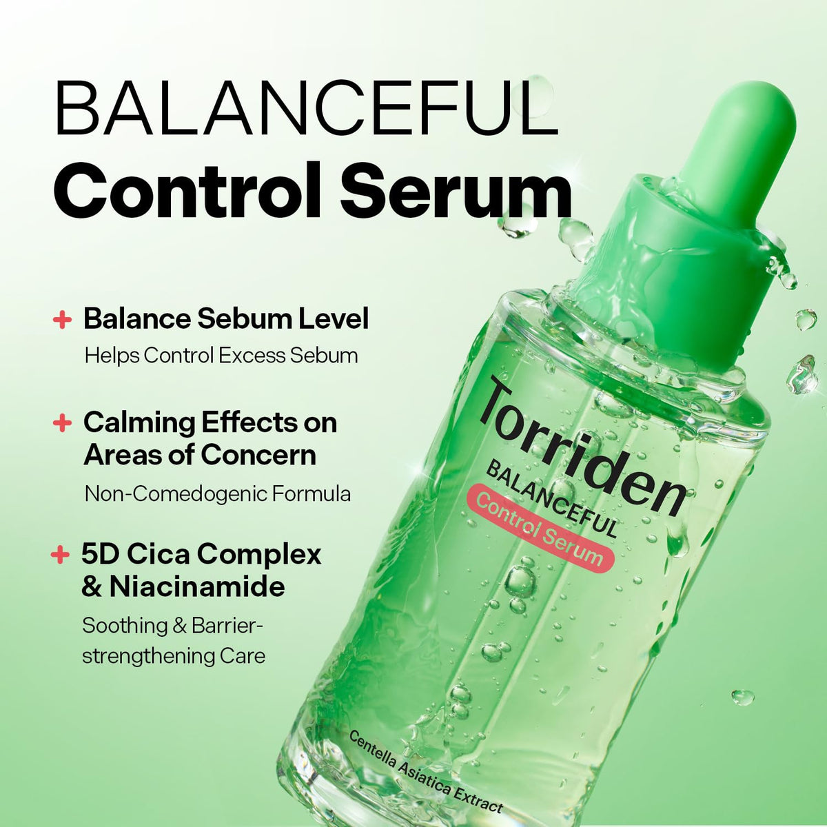 Torriden serum texture on dropper demonstrating lightweight absorption