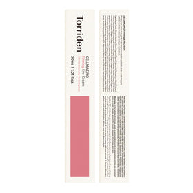 Torriden CELLMAZING label close-up showing ingredient list and vegan certification benefit