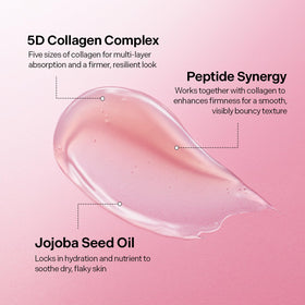 Torriden ingredients label displaying collagen and peptide benefits