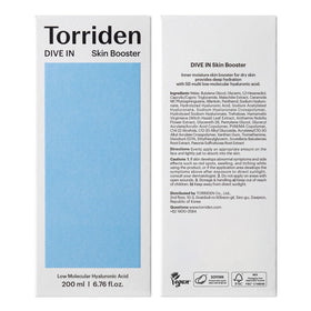 Torriden visual of ceramide and panthenol ingredients for barrier support