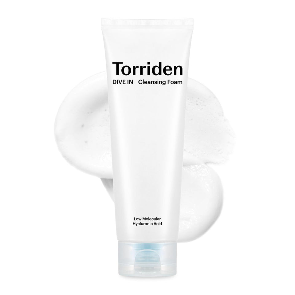 Torriden front bottle view showing clean design and product name benefit