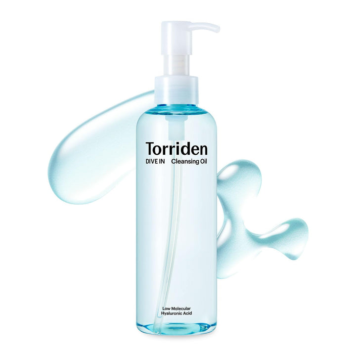 Torriden front packaging showing bottle and label benefits