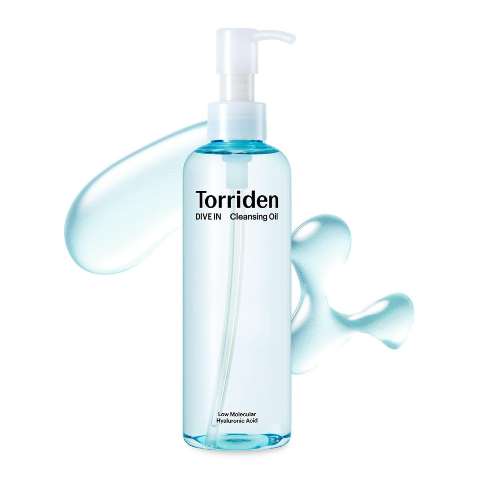Torriden front packaging showing bottle and label benefits