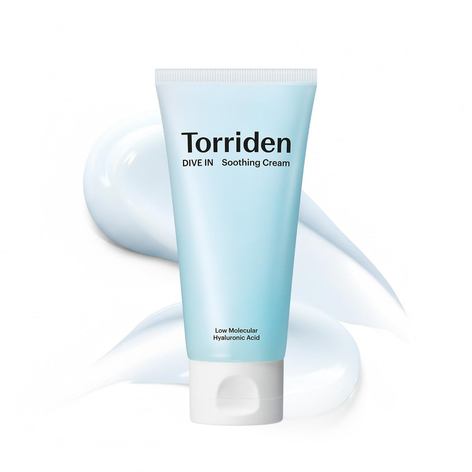 Torriden front tube view showing clean design and benefit of easy dispensing
